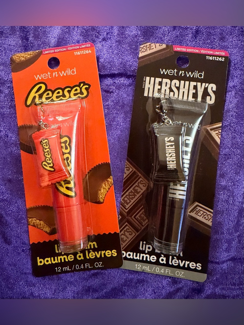 wet n wild Reese's & Hershey's Limited Edition Lip Balms